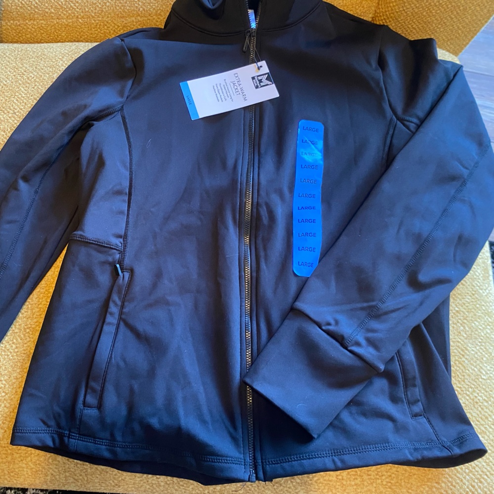 Black Full-Zip Jacket